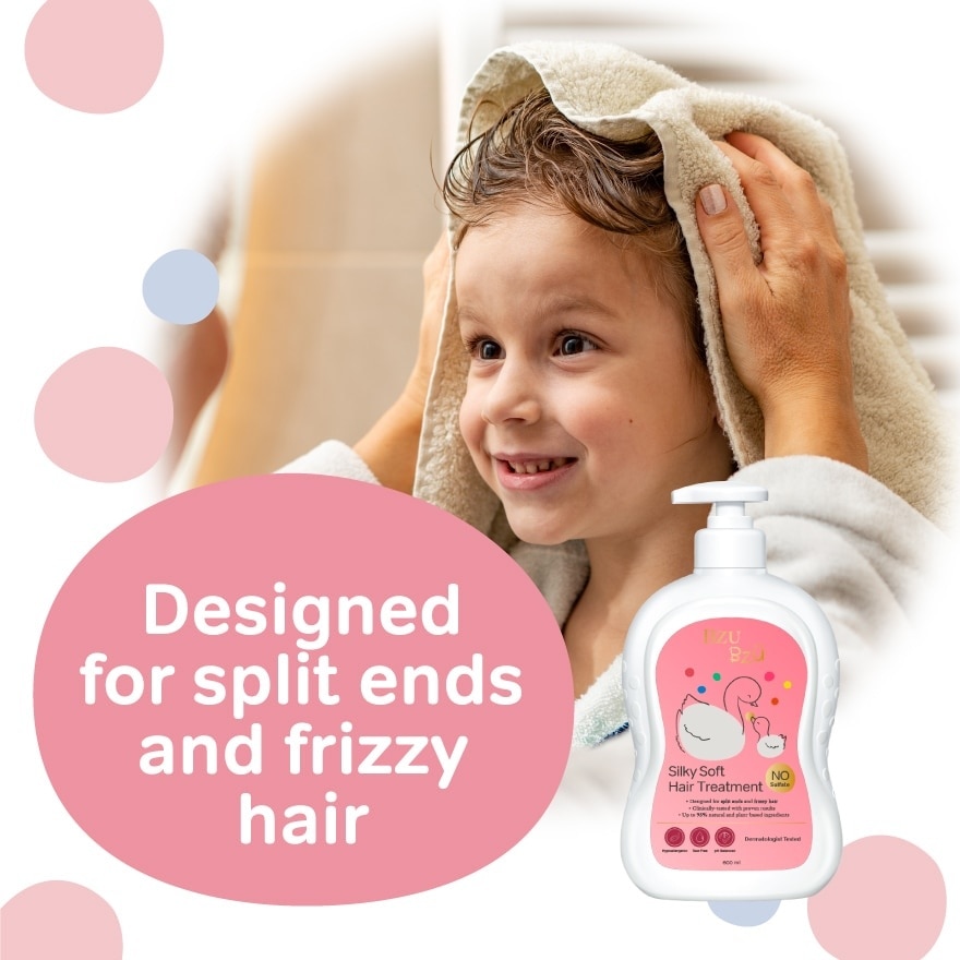 Silky Soft Hair Treatment (For Split Ends + Frizzy Hair) 600ml