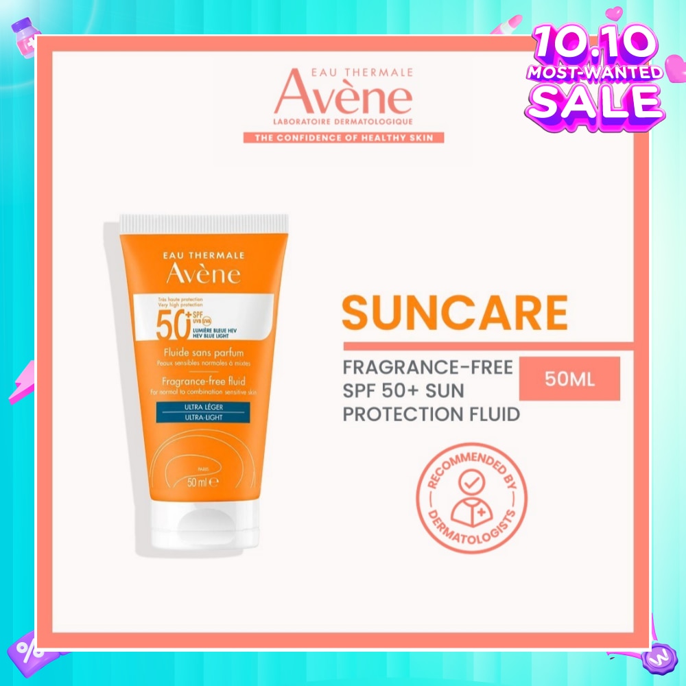 Sunblock SPF50+ Fragrance Free 50ml (Expiry: May`2026)