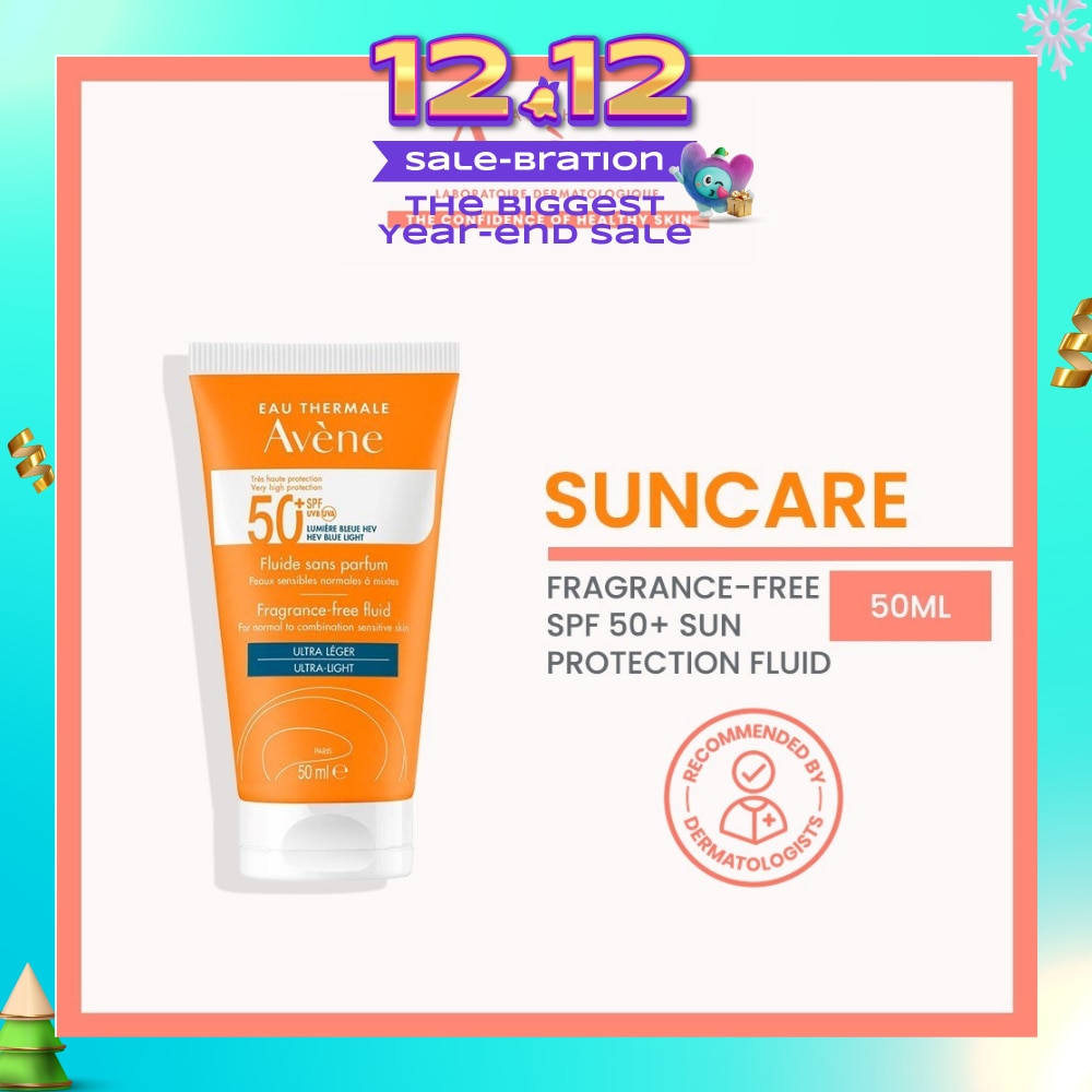 Sunblock SPF50+ Fragrance Free 50ml (Expiry: May`2026)