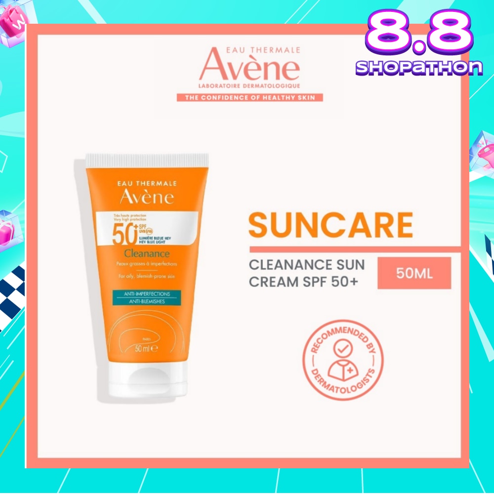 SPF50+ Cleanance Ultra Light Fluid Triasorb PA++++ Sunblock (Suitable For Sensitive Skin + Ultra Light + Ultra Protection UVA UVB + Anti-Blemishes + Face & Neck) 50ml