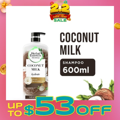 HERBAL ESSENCES Herbal Essences bio:renew Coconut Milk Shampoo 600 ml