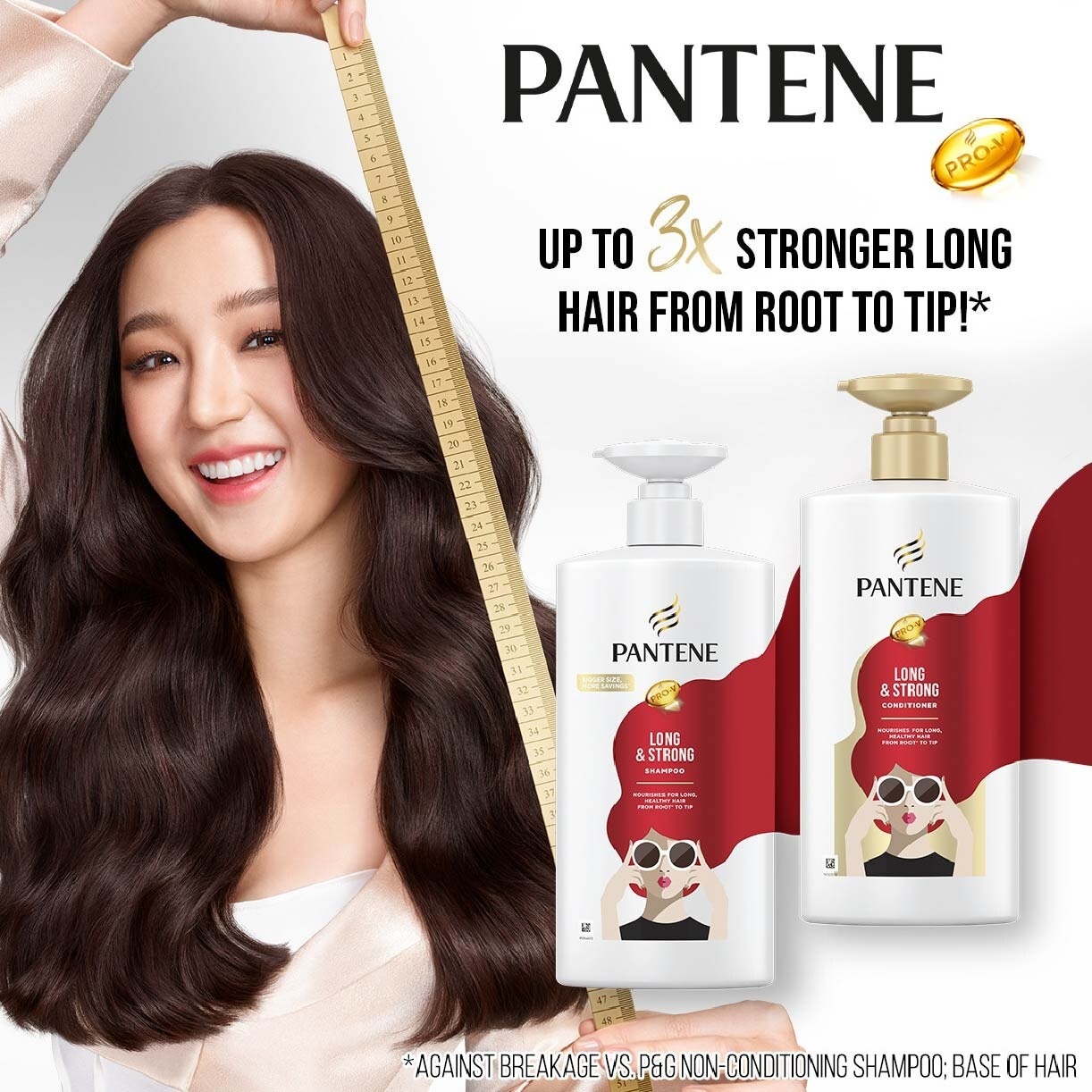 Pantene Pro-V Long & Strong Shampoo 680 ml