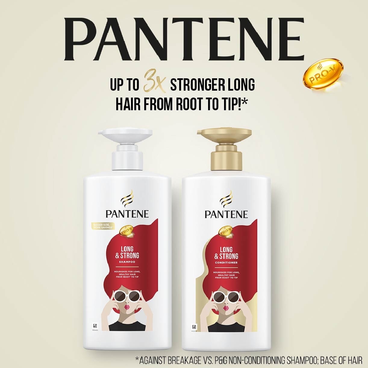 Pantene Pro-V Long & Strong Shampoo 680 ml