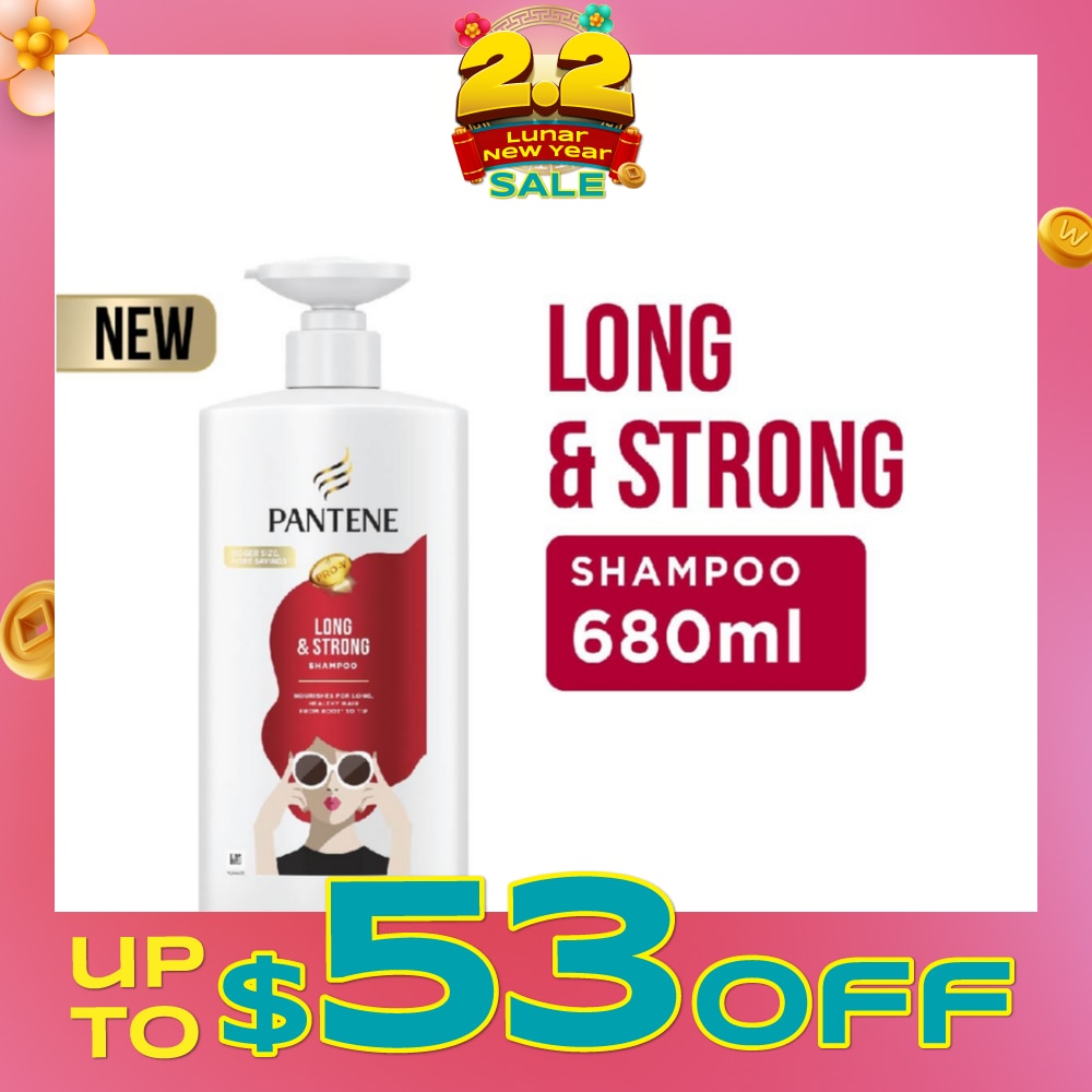 Pantene Pro-V Long & Strong Shampoo 680 ml