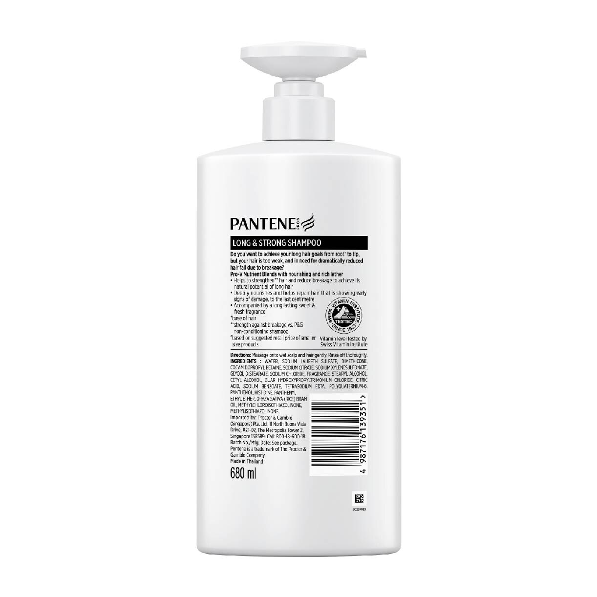 Pantene Pro-V Long & Strong Shampoo 680 ml