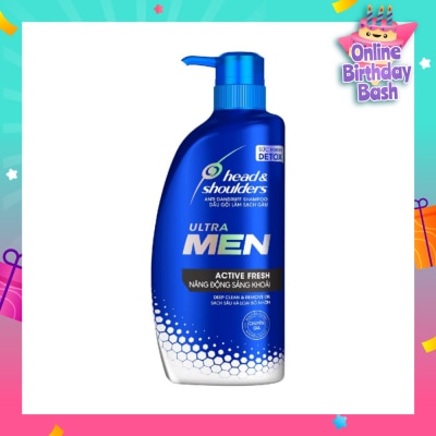 HEAD & SHOULDERS Head & Shoulders Ultra Men Active Fresh Anti Dandruff Shampoo 650ml
