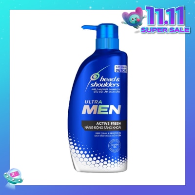 HEAD & SHOULDERS Head & Shoulders Ultra Men Active Fresh Anti Dandruff Shampoo 650ml