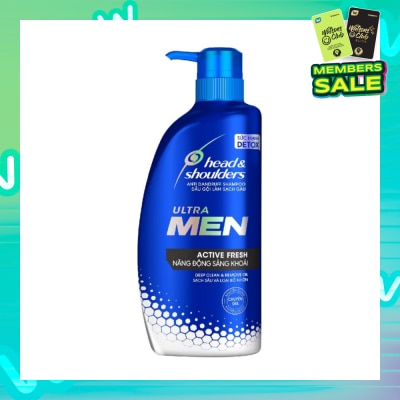 HEAD & SHOULDERS Head & Shoulders Ultra Men Active Fresh Anti Dandruff Shampoo 650ml
