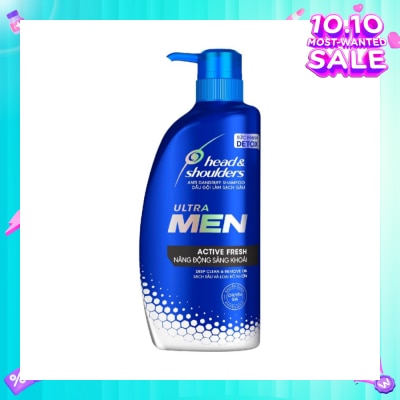 HEAD & SHOULDERS Head & Shoulders Ultra Men Active Fresh Anti Dandruff Shampoo 650ml