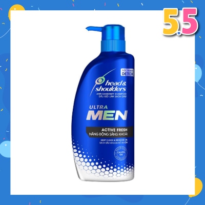 HEAD & SHOULDERS Head & Shoulders Ultra Men Active Fresh Anti Dandruff Shampoo 650ml
