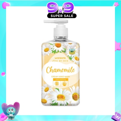 WATSONS - Chamomile Cream Hand Wash (Mild Soothing, Dermatologically Tested) 500ml image