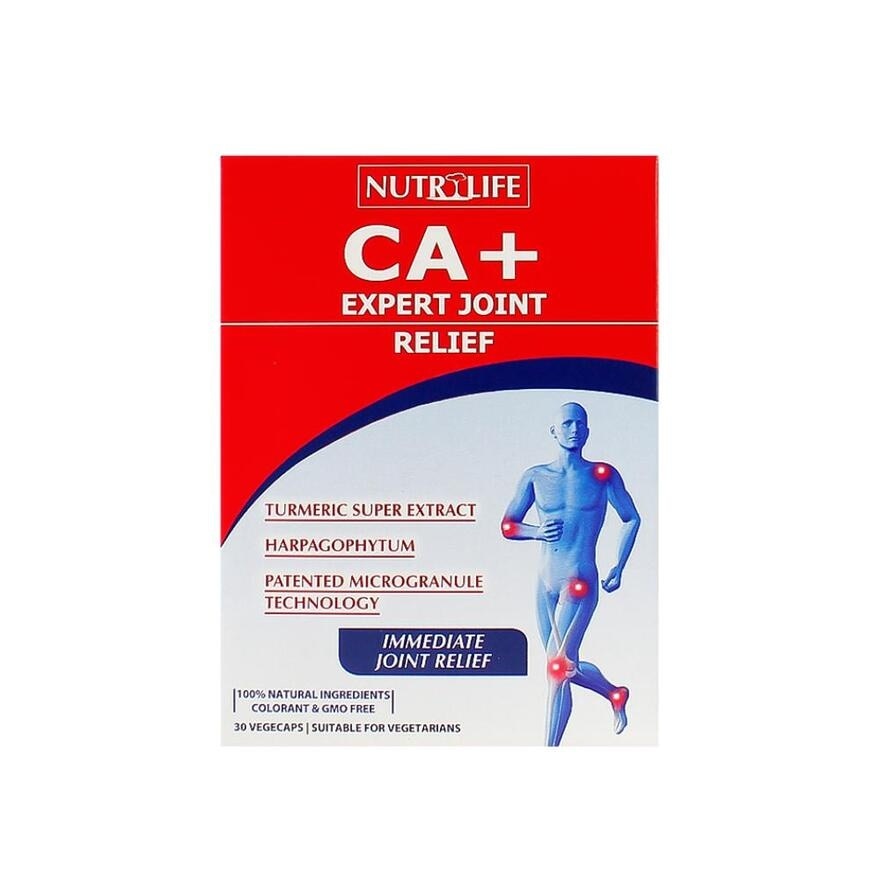 CA+ Expert Joint Relief Vegetarian Capsule (To Relieve Joint Pain & Improve Mobility) 30s