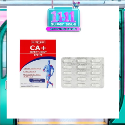 NUTRILIFE CA+ Expert Joint Relief Vegetarian Capsule (To Relieve Joint Pain & Improve Mobility) 30s image