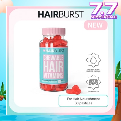 HAIRBURST Chewable Hair Vitamins Pastille 60s