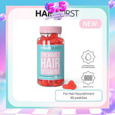 HAIRBURST - Chewable Hair Vitamins Pastille 60s