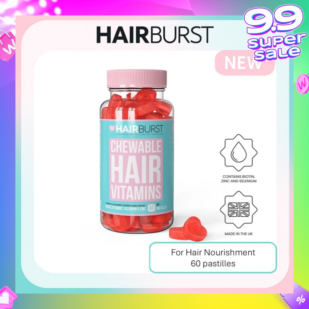 Chewable Hair Vitamins Pastille 60s