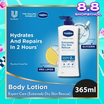 VASELINE Extremely Dry Skin Rescue Lotion 365ml