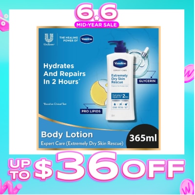 VASELINE - Extremely Dry Skin Rescue Lotion 365ml