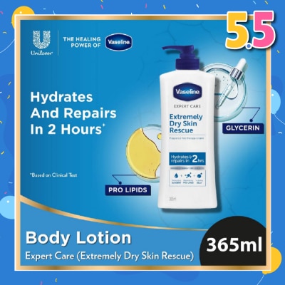 VASELINE Extremely Dry Skin Rescue Lotion 365ml