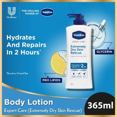 VASELINE Extremely Dry Skin Rescue Lotion 365ml