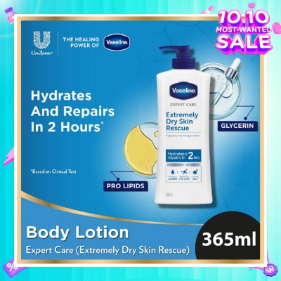 VASELINE Extremely Dry Skin Rescue Lotion 365ml