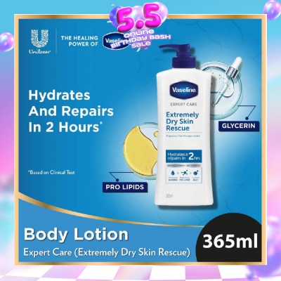 VASELINE - Extremely Dry Skin Rescue Lotion 365ml