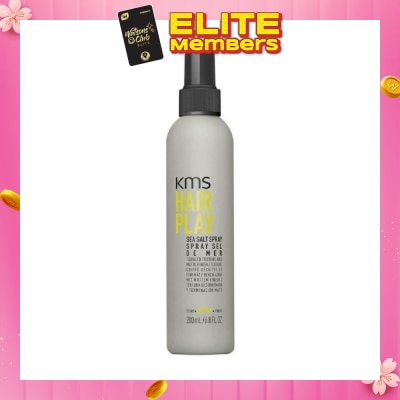 KMS HairPlay Sea Salt Hairspray 200ml