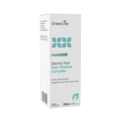 GREENLIFE Hair Vitalizer Complex (Strengthens Hair Follicles And Supports Hair Rejuvenation) 10s