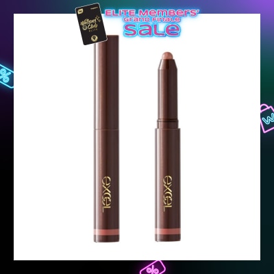 EXCEL Gleam On Fit Shadow (Egg Cup Gf02), Stick Eyeshadow, Waterproof X Smudge Proof 17g