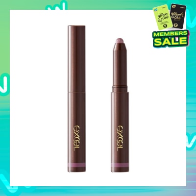 EXCEL Gleam On Fit Shadow (Dream Catcher Gf03), Stick Eyeshadow, Waterproof X Smudge Proof 17g