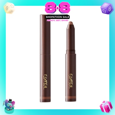 EXCEL - Gleam On Fit Shadow (Wood Toy Gf05), Stick Eyeshadow, Waterproof X Smudge Proof 17g