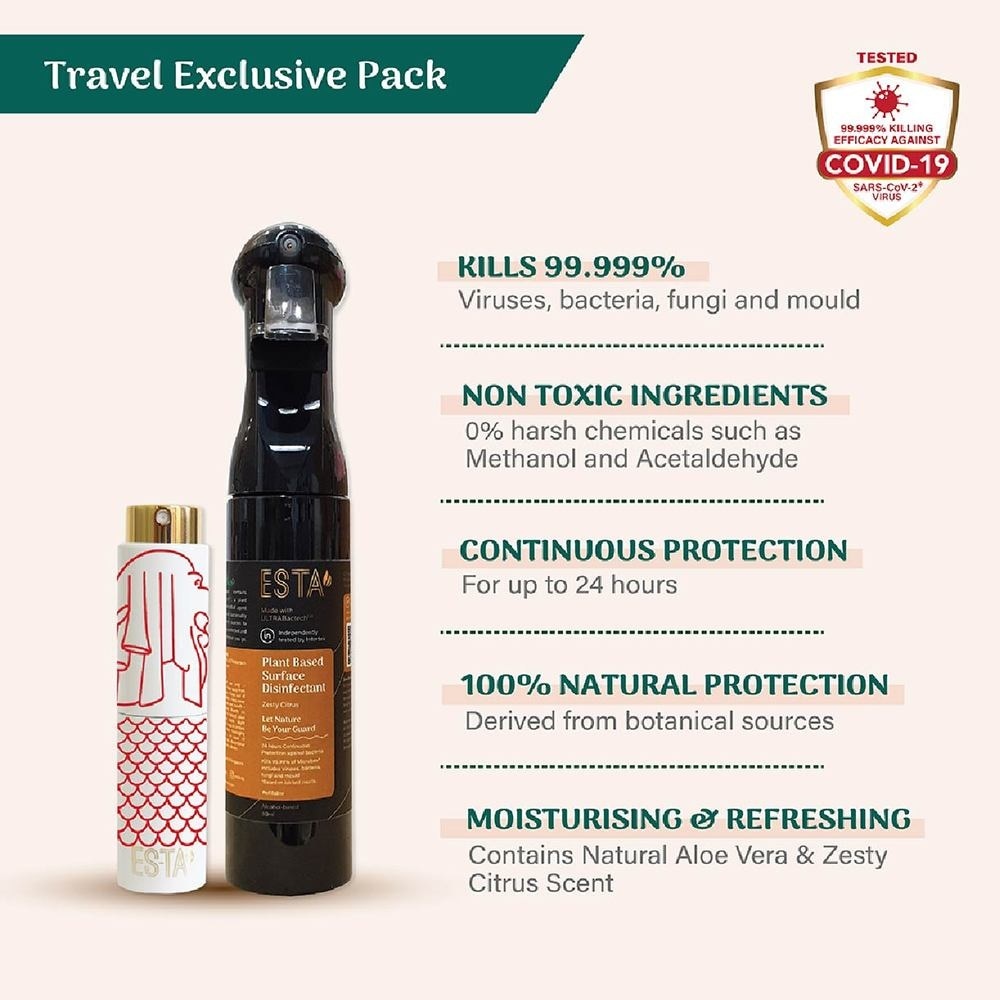 [XMAS GIFT] Travel Exclusive Merlion Bundle Packset consists Pocket Hand Sanitiser 15ml + Surface Disinfectant Spray 80ml + Ultramask Antiviral Reusable Facemask 2s