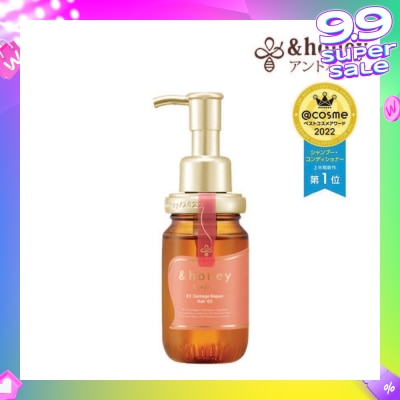 &HONEY Creamy EX Damage Repair Hair Oil 3.0 (For Extremely Dry + Damaged & Unruly Hair) 100ml