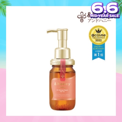 &HONEY Creamy EX Damage Repair Hair Oil 3.0 (For Extremely Dry + Damaged & Unruly Hair) 100ml