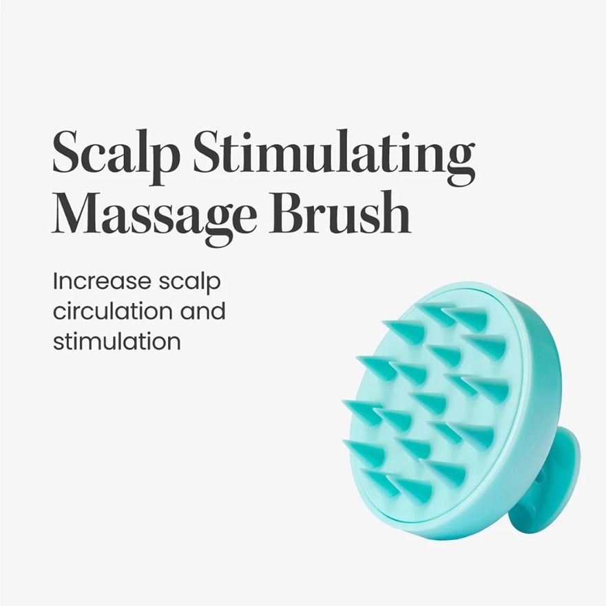 Scalp Massage Brush Blue 1s
