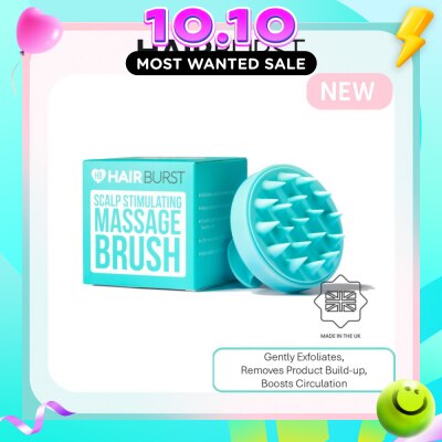 HAIRBURST Scalp Massage Brush Blue 1s image