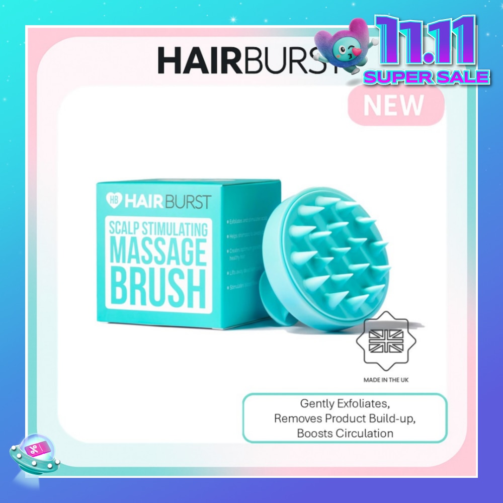 Scalp Massage Brush Blue 1s