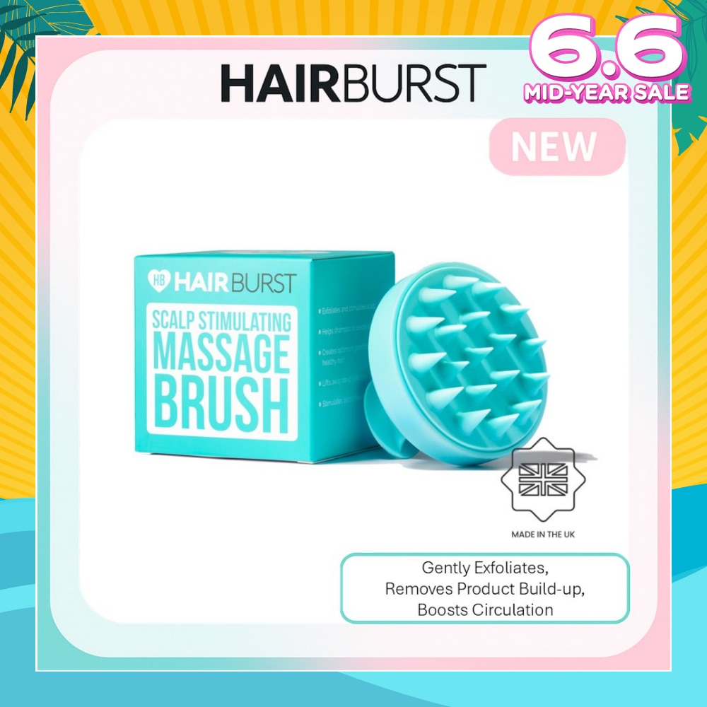 Scalp Massage Brush Blue 1s