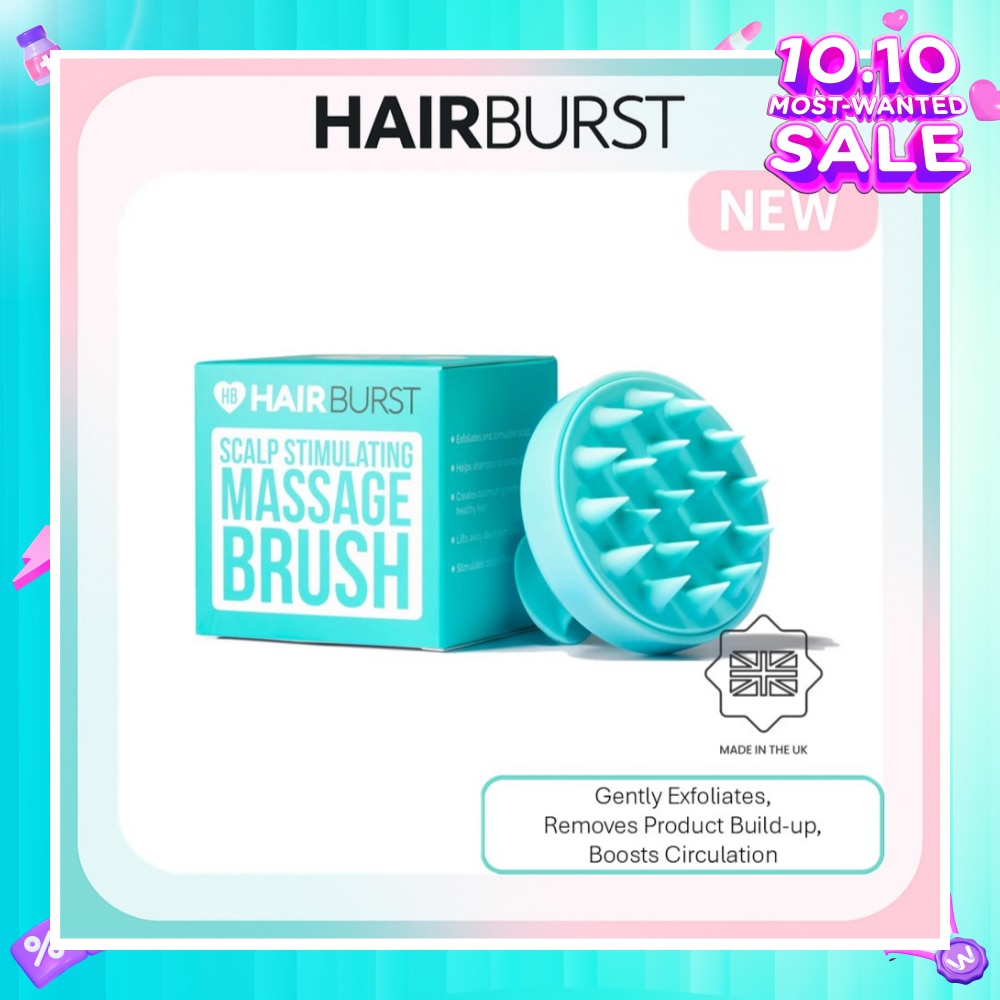Scalp Massage Brush Blue 1s