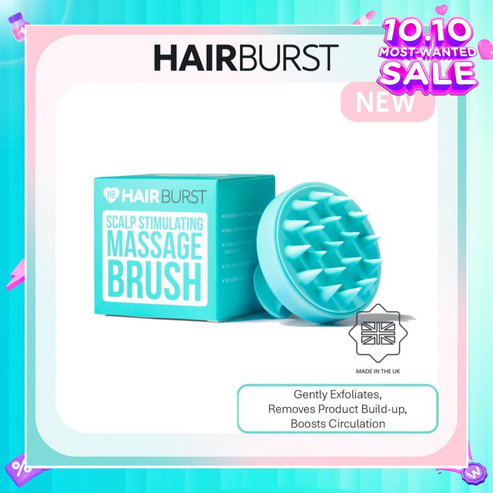 Scalp Massage Brush Blue 1s