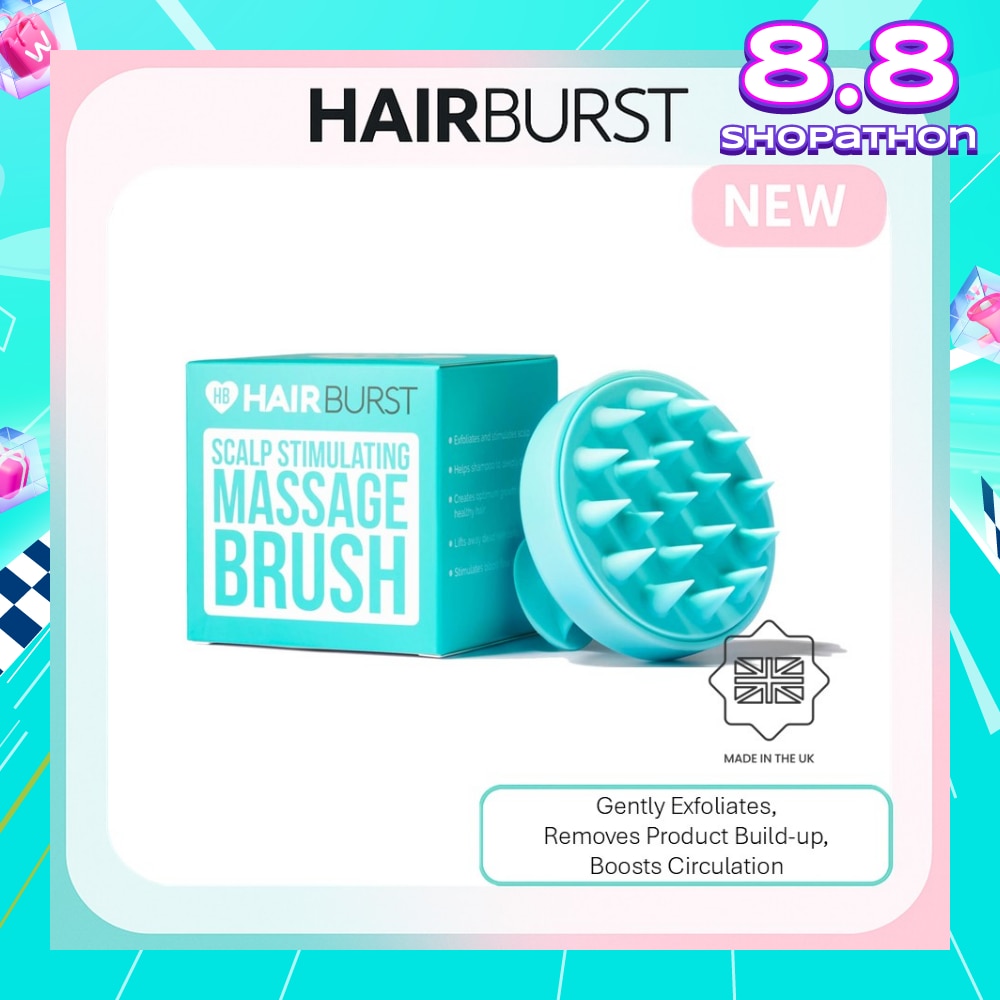 Scalp Massage Brush Blue 1s