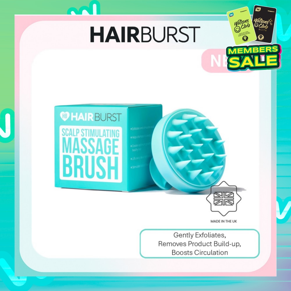 Scalp Massage Brush Blue 1s