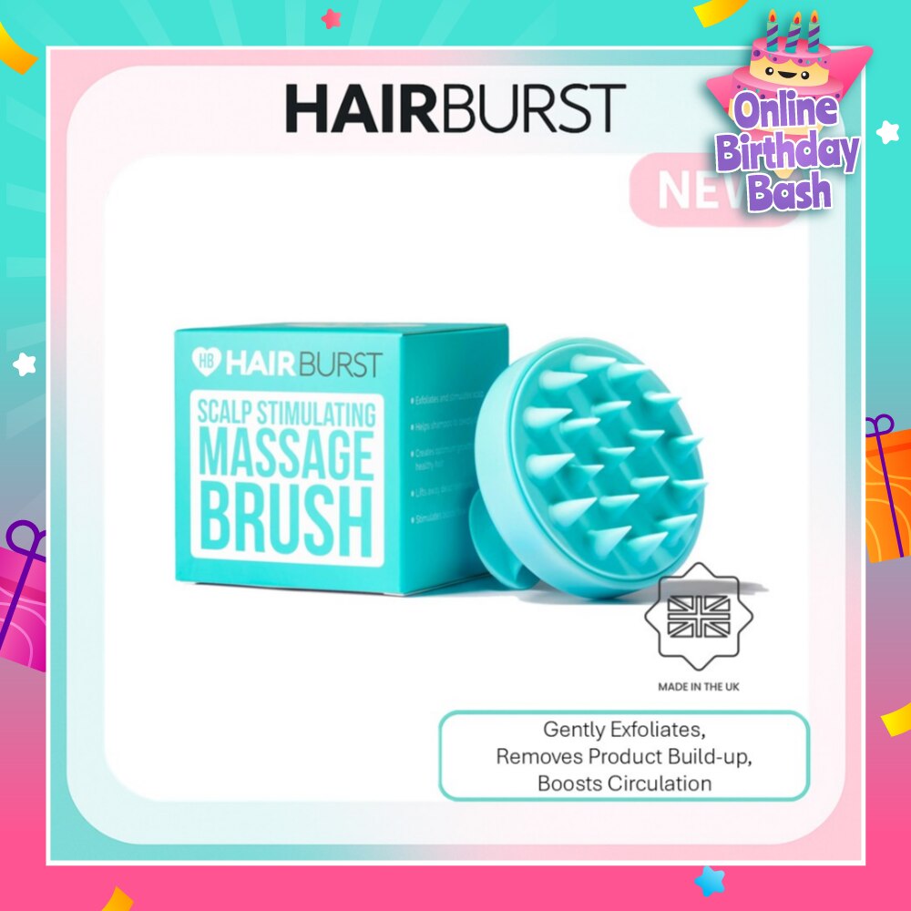 Scalp Massage Brush Blue 1s