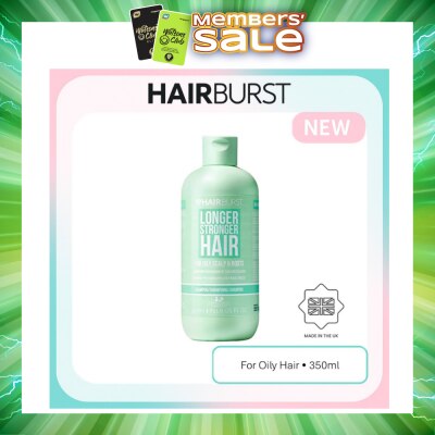 HAIRBURST - Longer Stronger Hair For Oily Scalp & Roots Shampoo 350ml