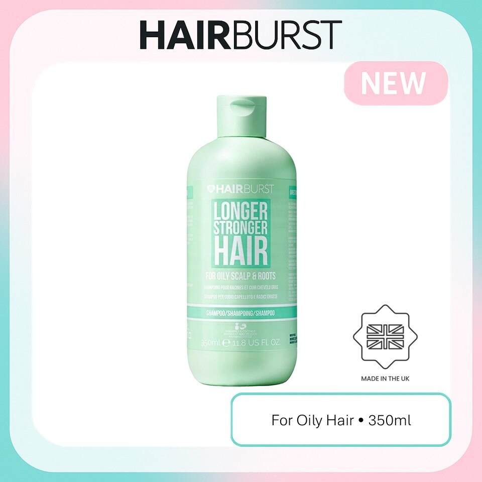 Longer Stronger Hair For Oily Scalp & Roots Shampoo 350ml