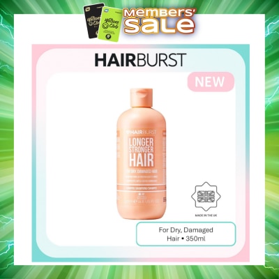 HAIRBURST - Longer Stronger Hair For Dry & Damaged Hair Shampoo 350ml