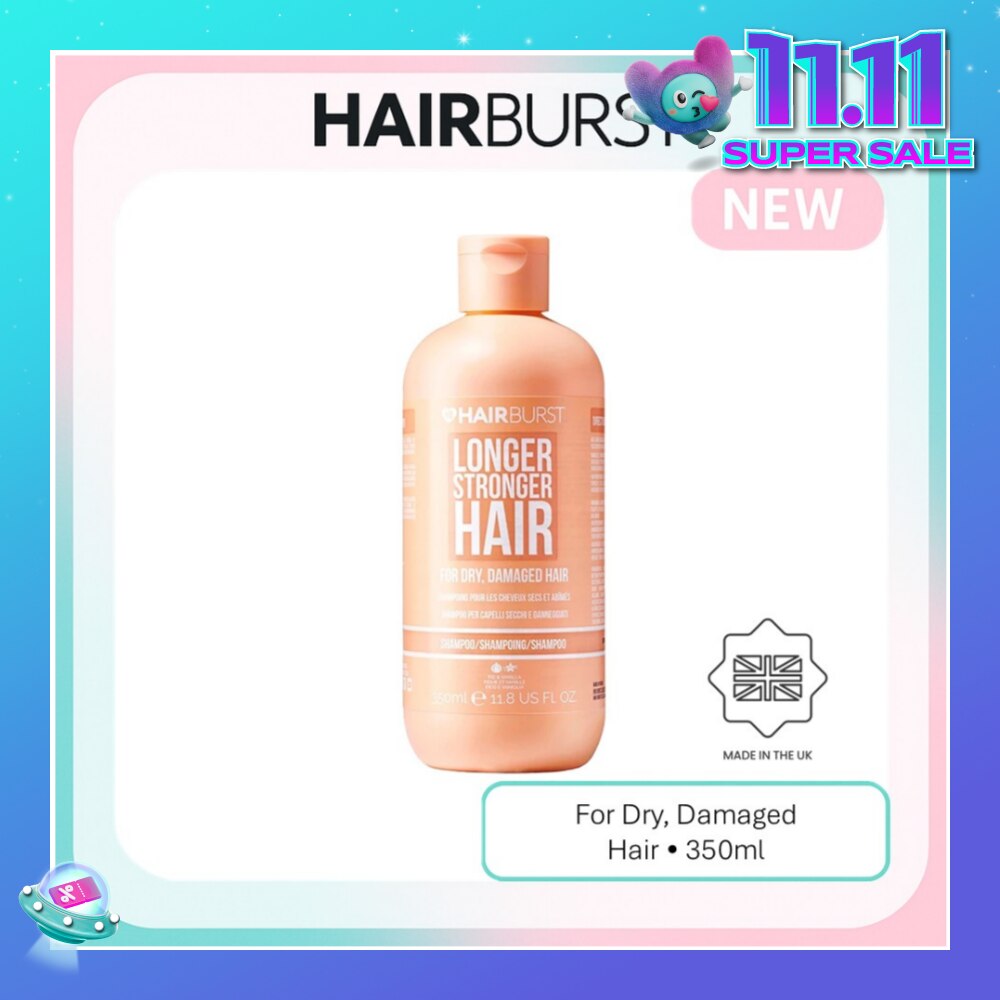 Longer Stronger Hair For Dry & Damaged Hair Shampoo 350ml