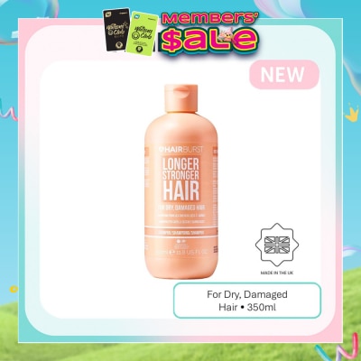 HAIRBURST - Longer Stronger Hair For Dry & Damaged Hair Shampoo 350ml