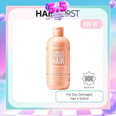 HAIRBURST - Longer Stronger Hair For Dry & Damaged Hair Shampoo 350ml