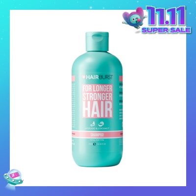 HAIRBURST For Longer Stronger Hair Shampoo Avocado & Coconut (For All Hair Types) 350ml (Expiry: Jul`2026)